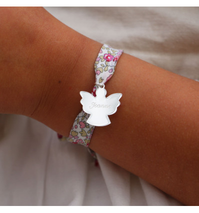 Bracelet Personnalisé Liberty Ange - Argent 925
