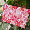 Carte Merci fleurs rouges