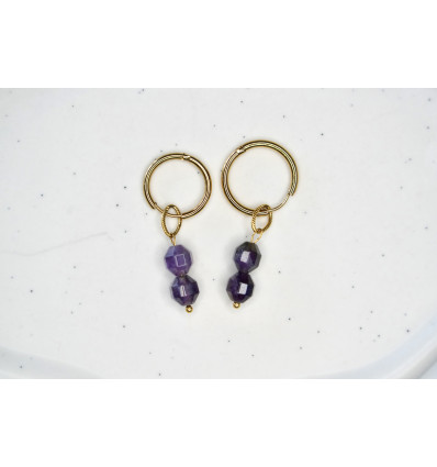 Boucles d'oreilles Opal