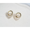 Boucles d'oreilles Juniper Doré paillettes
