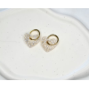 Boucles d'oreilles Juniper Doré paillettes