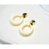 Boucles d'oreilles Briana Ivoire