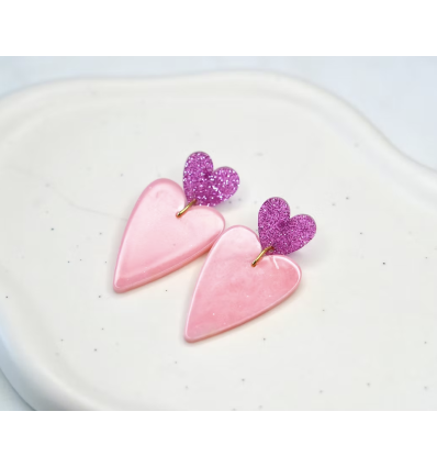 Boucles d'oreilles Callista Rose