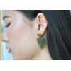 Boucles d'oreilles Callista Vert