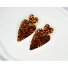 Boucles d'oreilles Callista Léopard