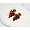 Boucles d'oreilles Callista Léopard
