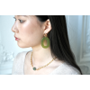 Boucles d'oreilles Constanza Vert