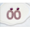 Boucles d'oreilles Constanza Rose