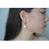 Boucles d'oreilles Indigo Vert d'eau
