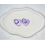 Boucles d'oreilles Iris Violet