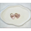 Boucles d'oreilles Iris Rose Foncé