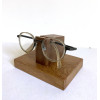 Porte-lunettes artisanal en chêne massif
