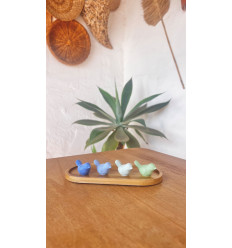 Porte-couteaux oiseaux 6 pcs