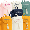 Sac à dos brodé pour petit ou grand avec prénom