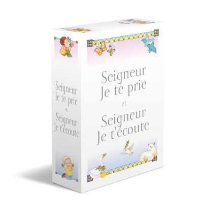 Coffret livres Seigneur je te prie / Seigneur je t'écoute
