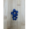 Boucles Fleur (bleu)