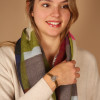 Bracelet ND de Covadonga argent - porté