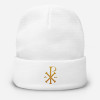 Bonnet brodé - Chrisme