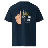 T-shirt La joie est un don - Couleurs