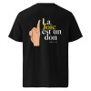 T-shirt La joie est un don - Couleurs