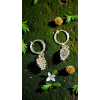 Boucles d’oreilles "Éclat Forestier"