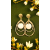 Boucles d'oreilles - Larmes de lys
