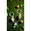 Boucles d’oreilles "Éclat Forestier"