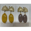 Boucles d'oreilles palmettes