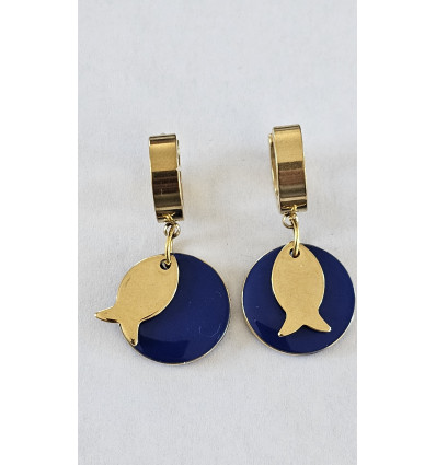 Boucles d’oreilles Symbole Caché