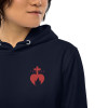 Sweat à capuche - Sacré-Cœur brodé