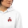 Sweat à capuche - Sacré-Cœur brodé