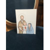CARTE DE VOEUX SAINTE FAMILLE COULEUR 