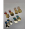 Boucles d’oreilles martelées