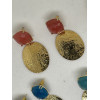 Boucles d’oreilles martelées