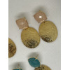 Boucles d’oreilles martelées