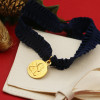 Bracelet ruban personnalisé Ange Raphaël - Plaqué Or
