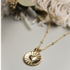 Collier Cœur rayonnant