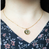 Collier Cœur rayonnant