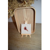 Broche rouge gorge