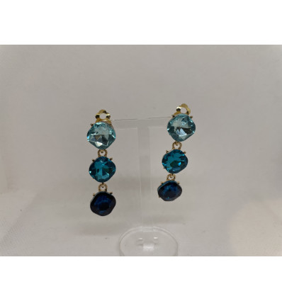 Boucles d’oreilles strass
