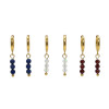 Boucles d'oreilles perles Lapis Lazulis