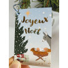 Lot de 3 étiquettes cadeaux de Noël