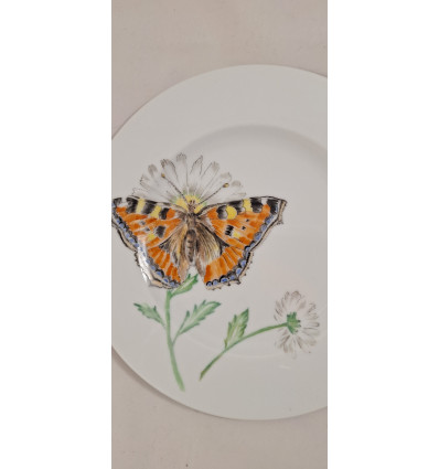asiette papillon