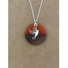 Pendentif B/R Colombe Ailes