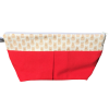 Trousse de toilette plissée