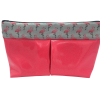 Trousse de toilette plissée