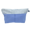 Trousse de toilette plissée