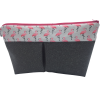Trousse de toilette plissée