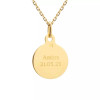 Cadeau médaille ange personnalisée