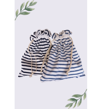 Petit sac marinière bleu